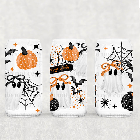16oz UV DTF Wrap - Let's Go Ghouls