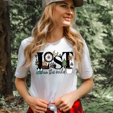 DTF Full Color TShirt Transfer - Lost In The Wild