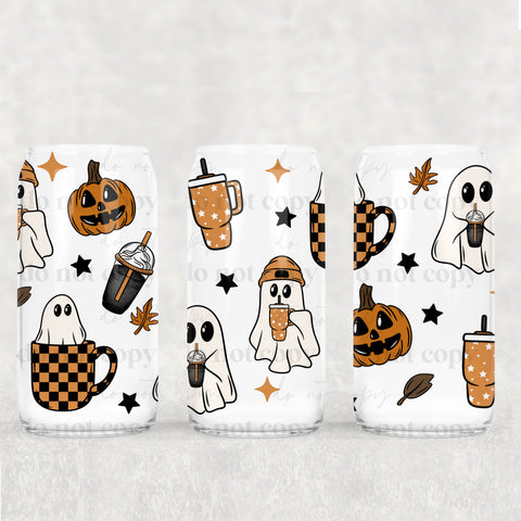 16oz UV DTF Wrap - Boos & Coffee