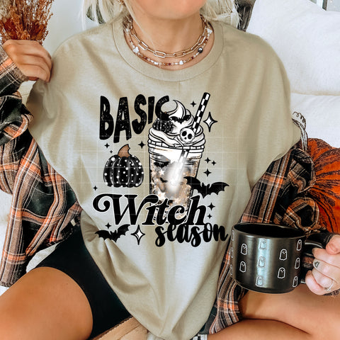 DTF Full Color Transfer - Basic Witch Season