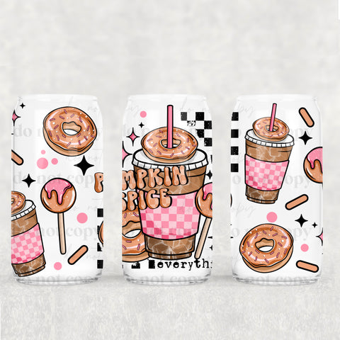 16oz UV DTF Wrap - Pumpkin Spice & Everything Nice