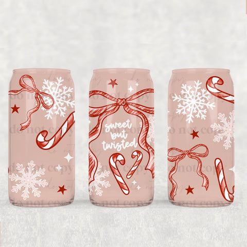 16oz UV DTF Wrap - Sweet But Twisted