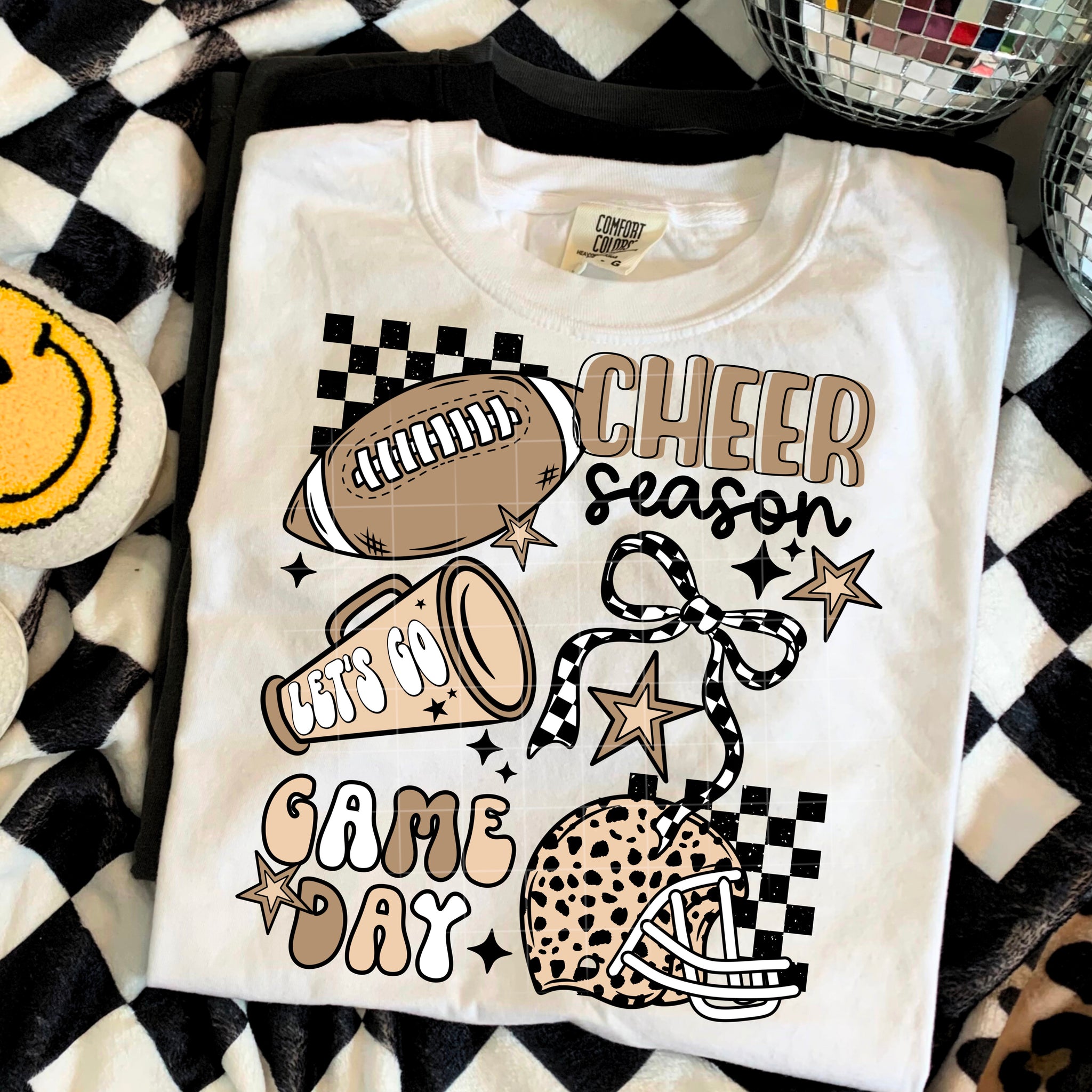 DTF Full Color TShirt Transfer - Cheer Season