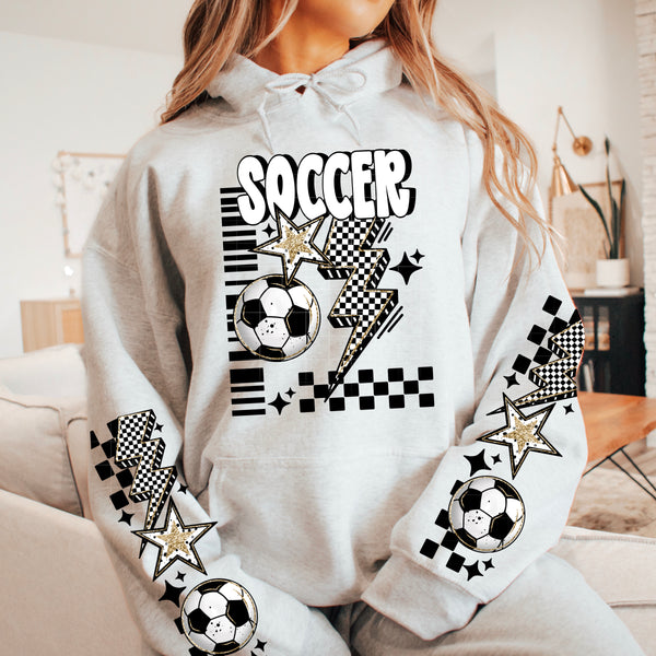DTF Full Color TShirt Transfer - Soccer (Choose With or Without Mama - FREE SLEEVES)