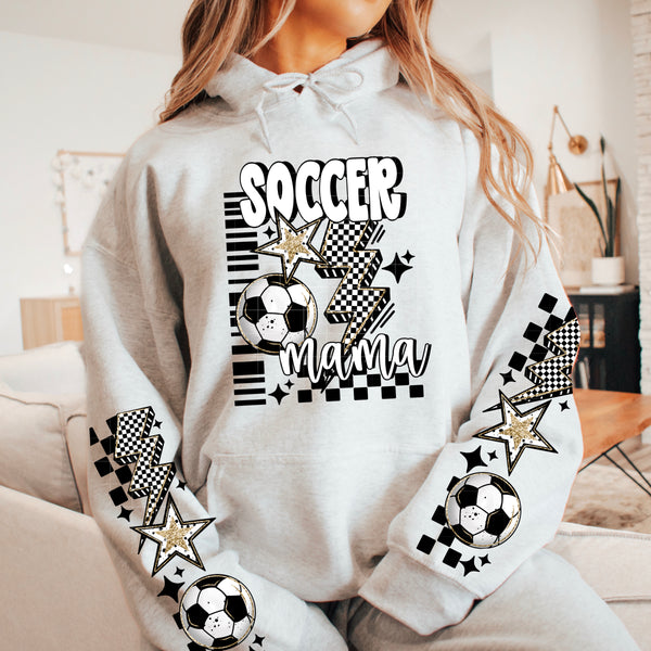 DTF Full Color TShirt Transfer - Soccer (Choose With or Without Mama - FREE SLEEVES)