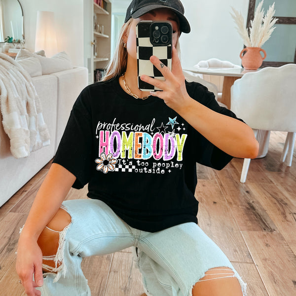 DTF Full Color Transfer - Professional Homebody (White or Black)