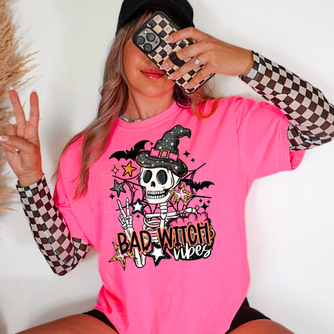 DTF Full Color Transfer - Bad Witch Vibes