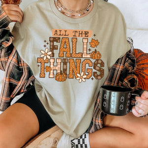 DTF Full Color Transfer - All The Fall Things
