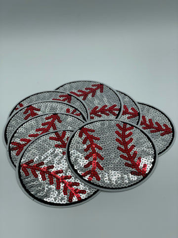 Baseball & Softball Sequin Toddler/Youth Patch