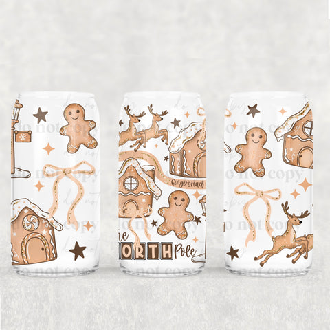 16oz UV DTF Wrap - The North Pole