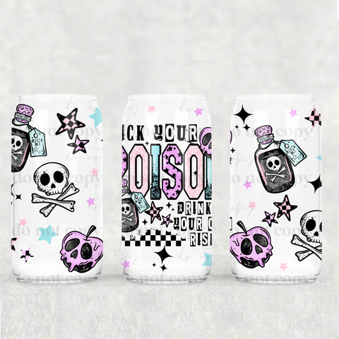 16oz UV DTF Wrap - Pick Your Poison
