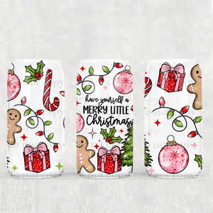 16oz UV DTF Wrap - Have Yourself A Merry Little Christmas