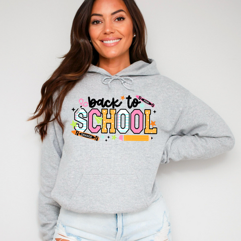 DTF Full Color Transfer - Back To School