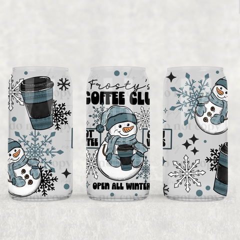 16oz UV DTF Wrap - Frosty's Coffee Club