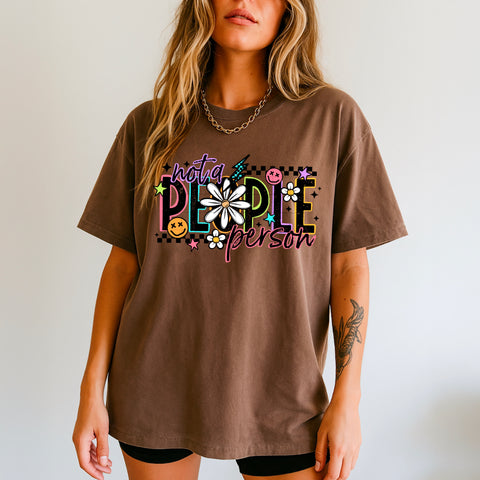 DTF Full Color TShirt Transfer - Not A People Person