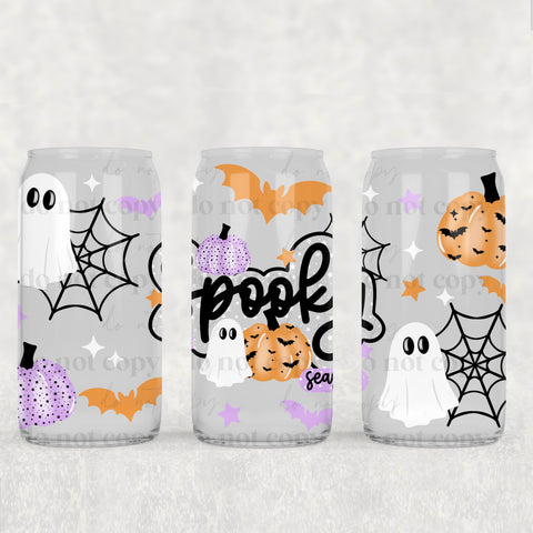 16oz UV DTF Wrap - Spooky Word