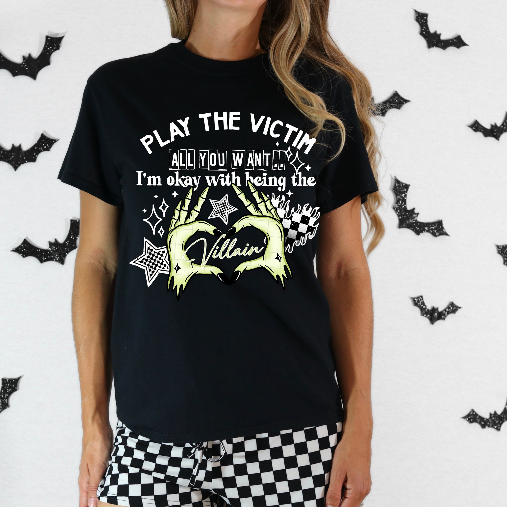 DTF Full Color Transfer - Play The Victim