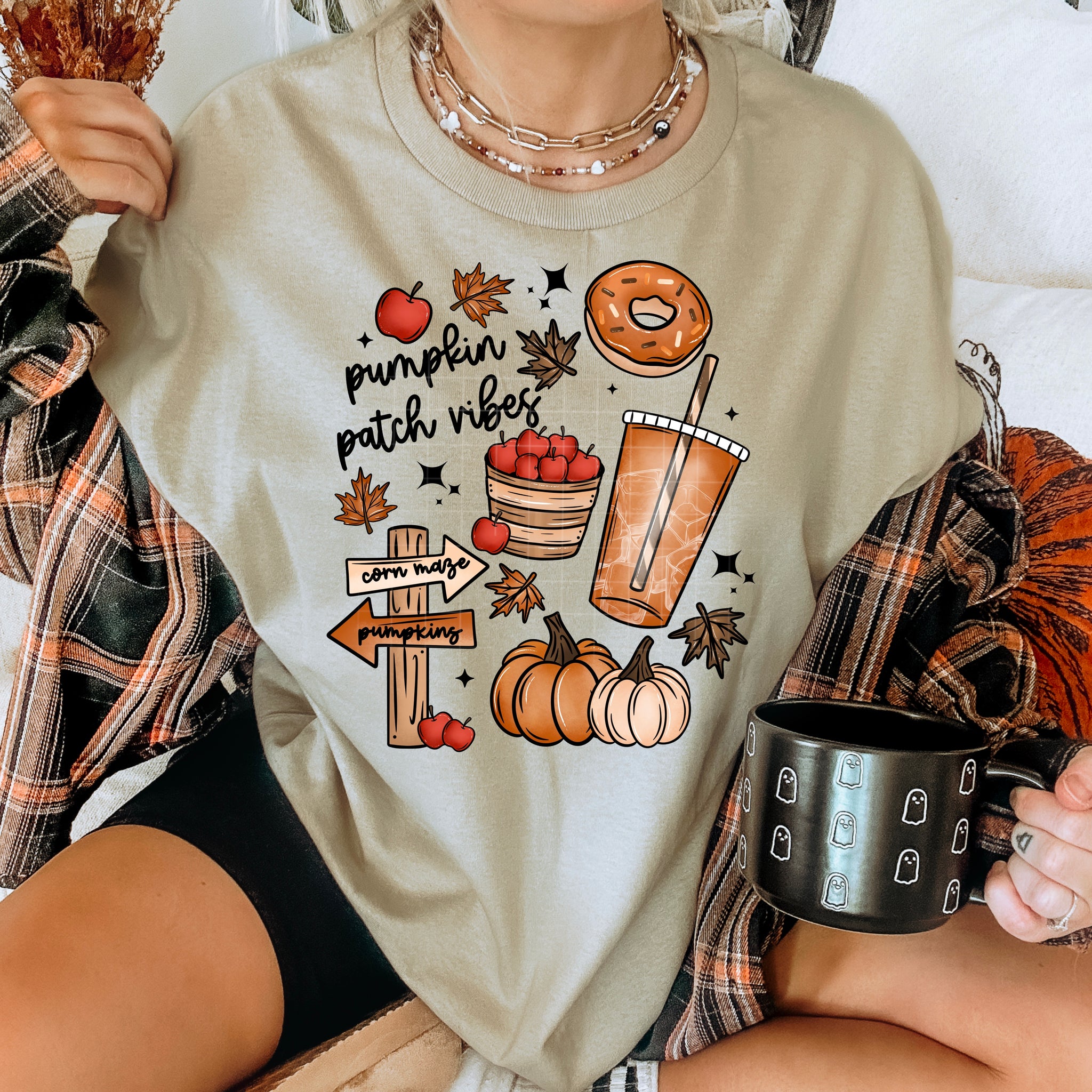 DTF Full Color Transfer - Pumpkin Patch Vibes