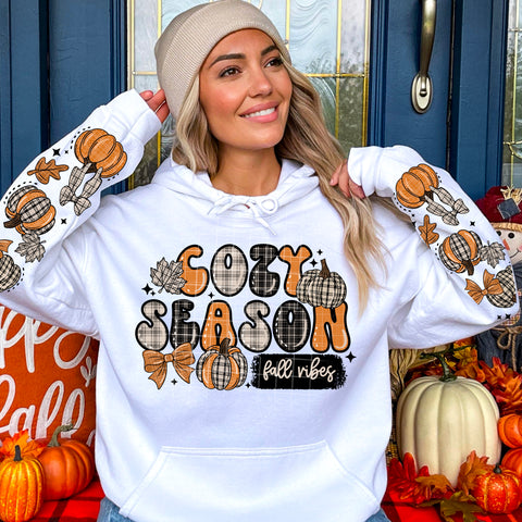DTF Full Color Transfer - Cozy Season (FREE SLEEVES!)