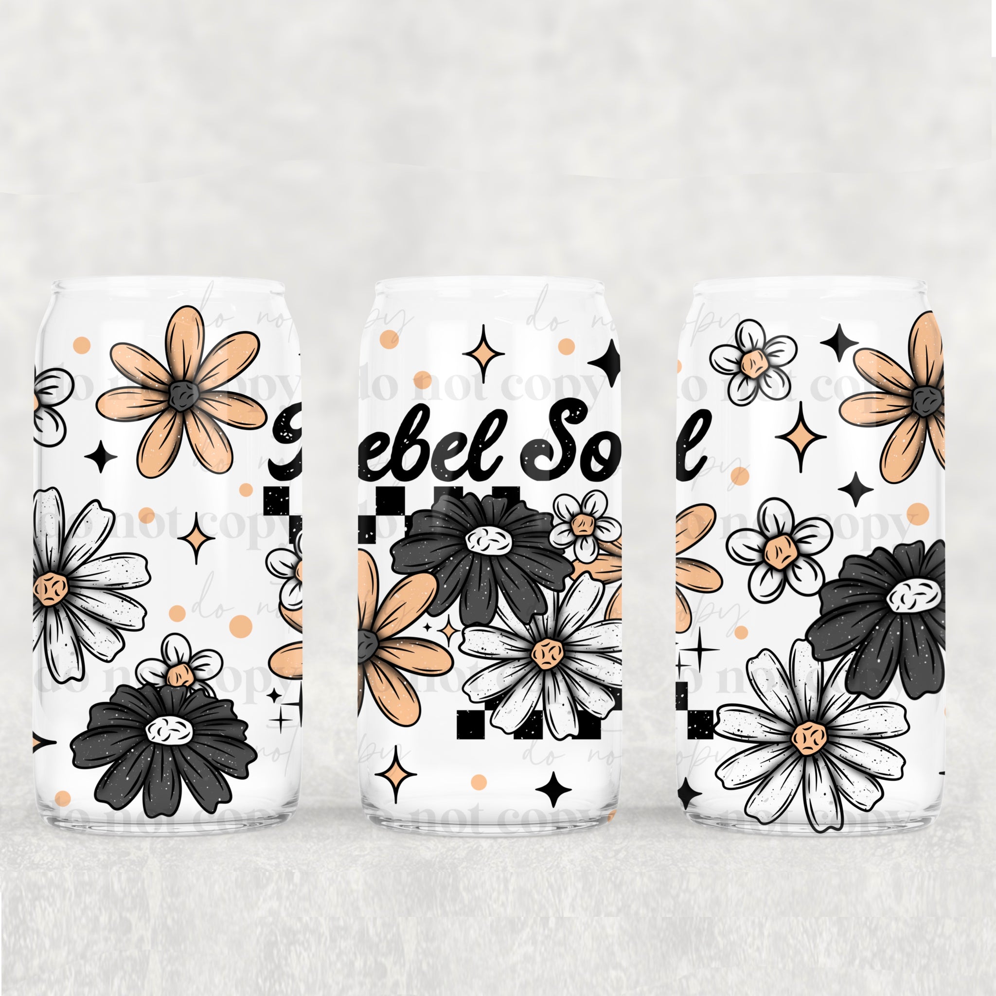 16oz UV DTF Wrap - Rebel Soul