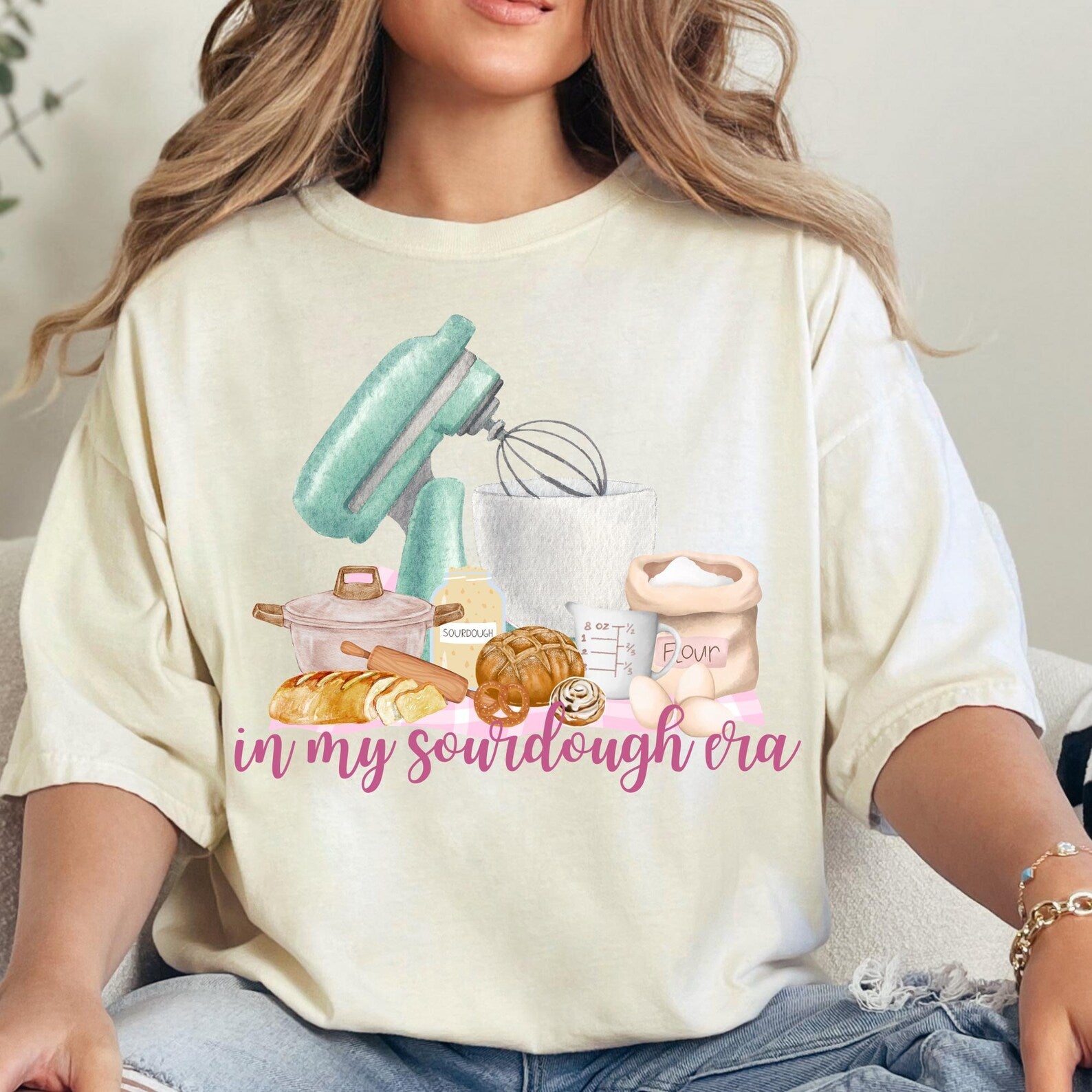 DTF Full Color Transfer - In My Sourdough Era