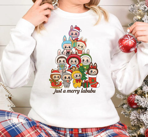 DTF Full Color TShirt Transfer - Just A Merry L