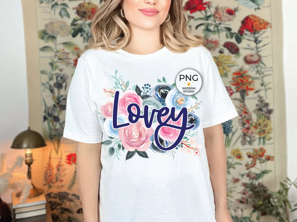 DTF Full Color Transfer - Floral Names (You Pick)