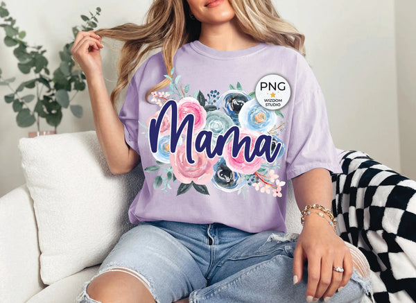 DTF Full Color Transfer - Floral Names (You Pick)