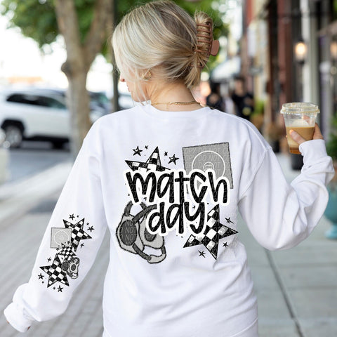 DTF Full Color Transfer - Match Day Wrestling - FREE SLEEVE!