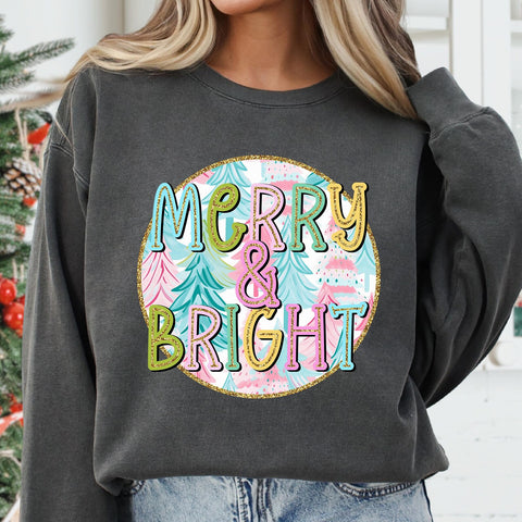 DTF Full Color Transfer - Preppy Merry & Bright