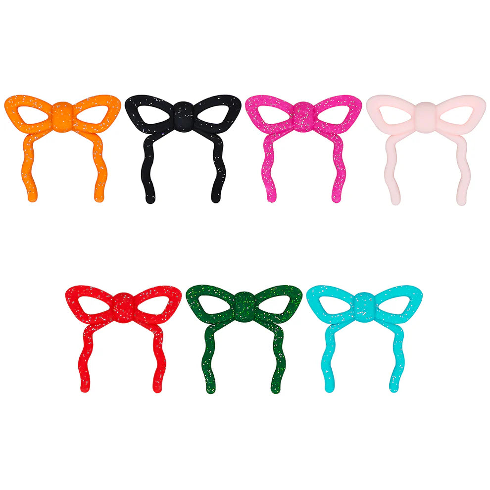 Silicone Focal - 3D Skinny Ribbon (Mixed Colors)
