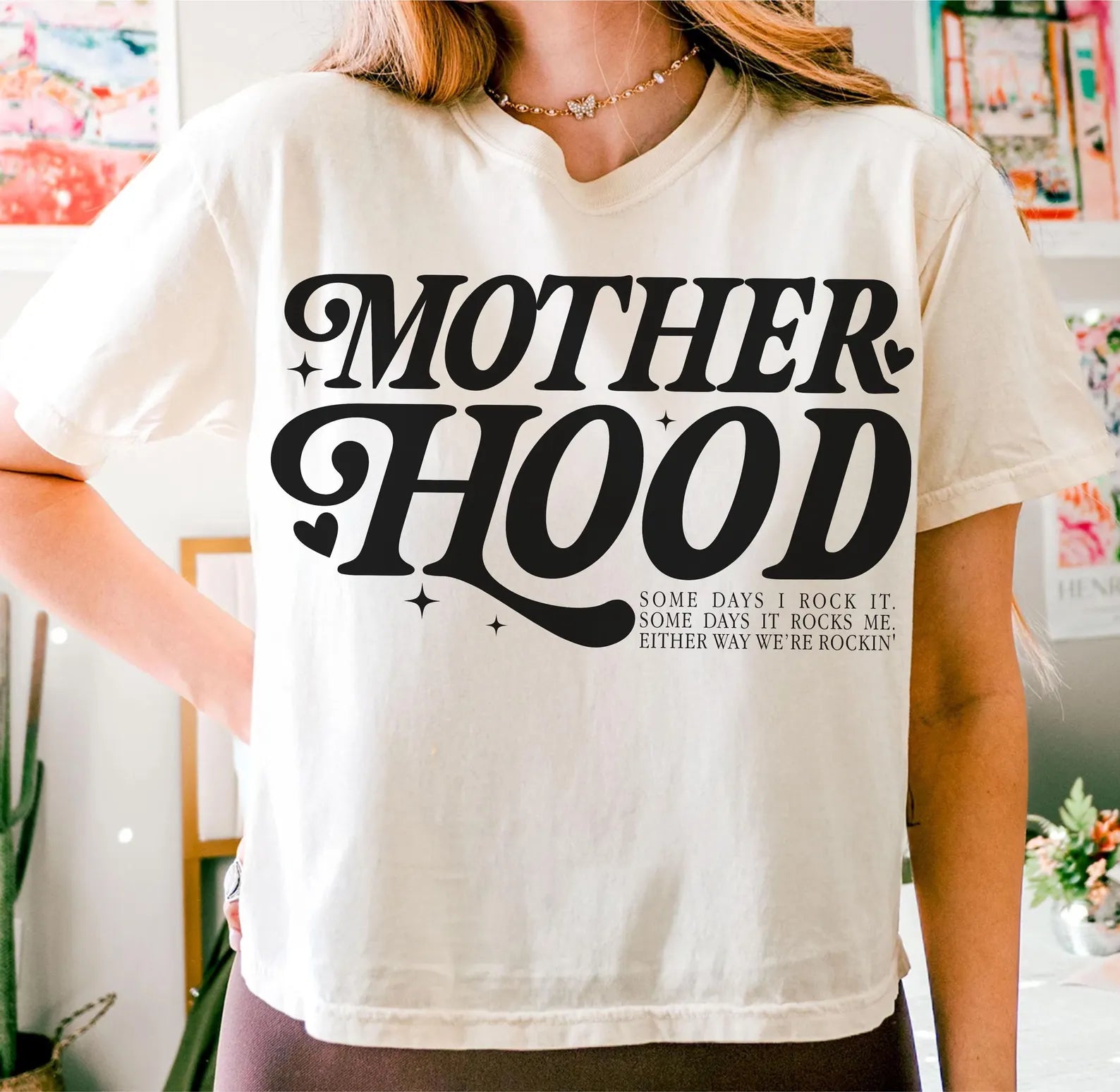 Screen Print Transfer - Mother Hood