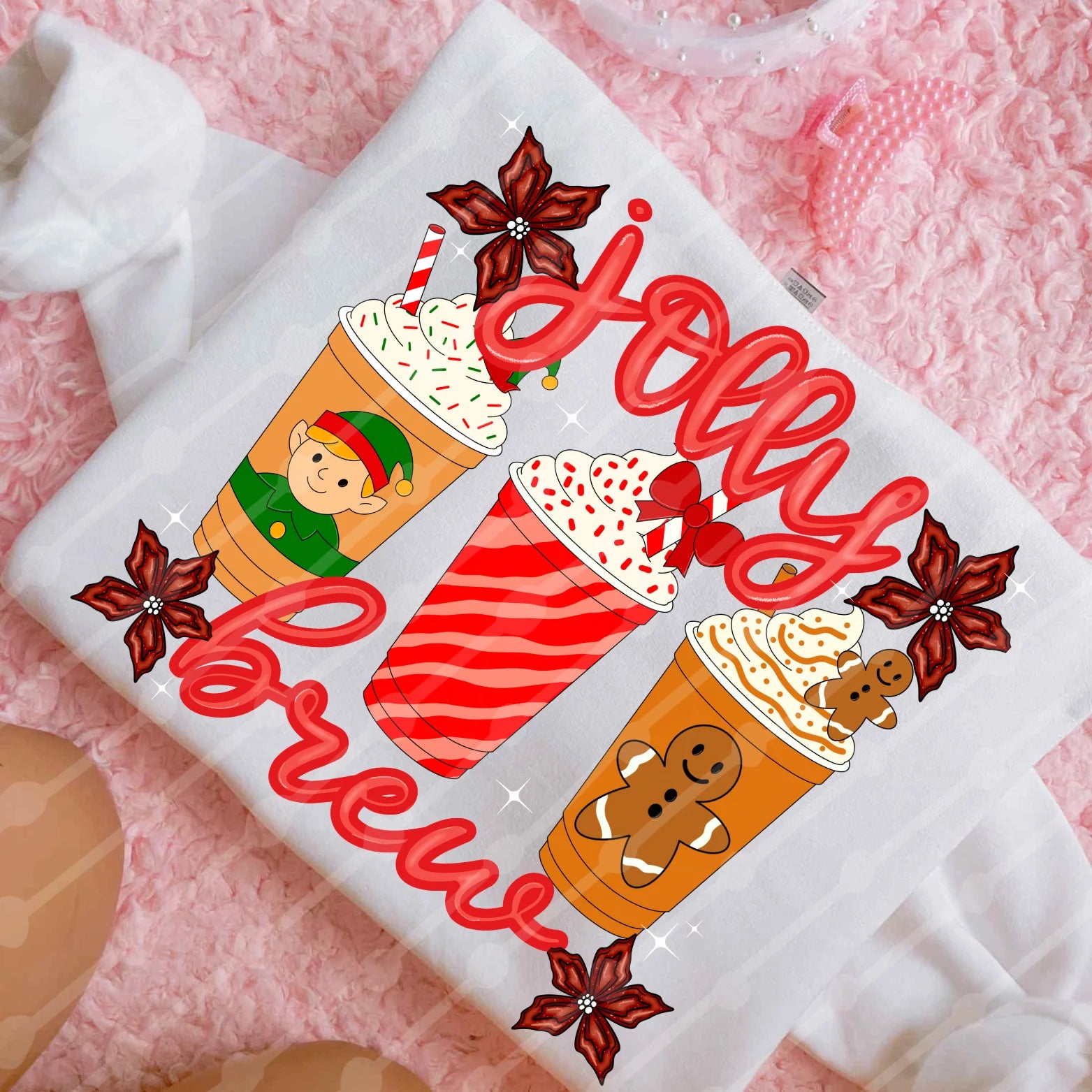 DTF Full Color TShirt Transfer - Jolly Brew