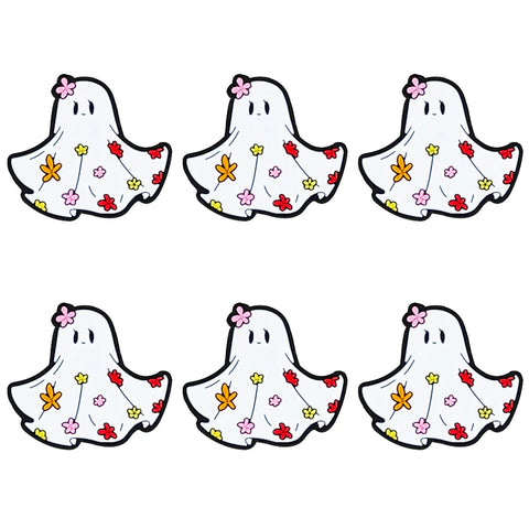 Silicone Focal - Fall Flower Ghost