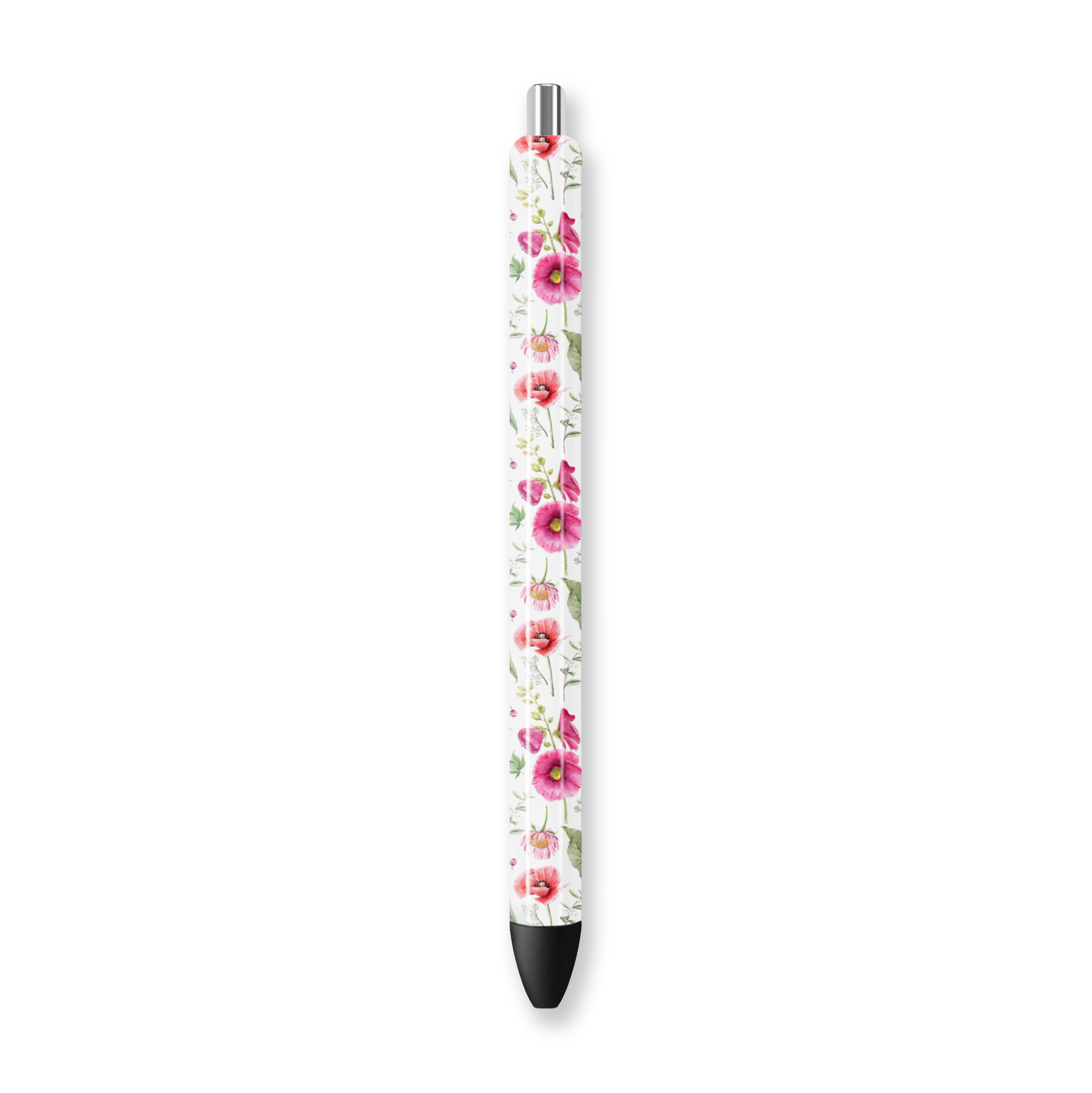 Pink Flowers - UV DTF Pen Wrap