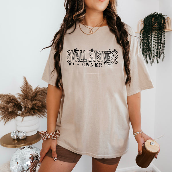 DTF Full Color TShirt Transfer - Small Business Owner (YOU CHOOSE THE COLORS!)