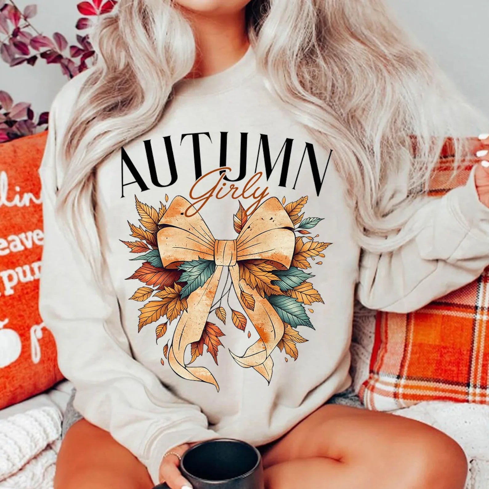 DTF Full Color TShirt Transfer - Autumn Girly