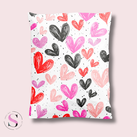 10x13" Poly Mailer - Hello Love