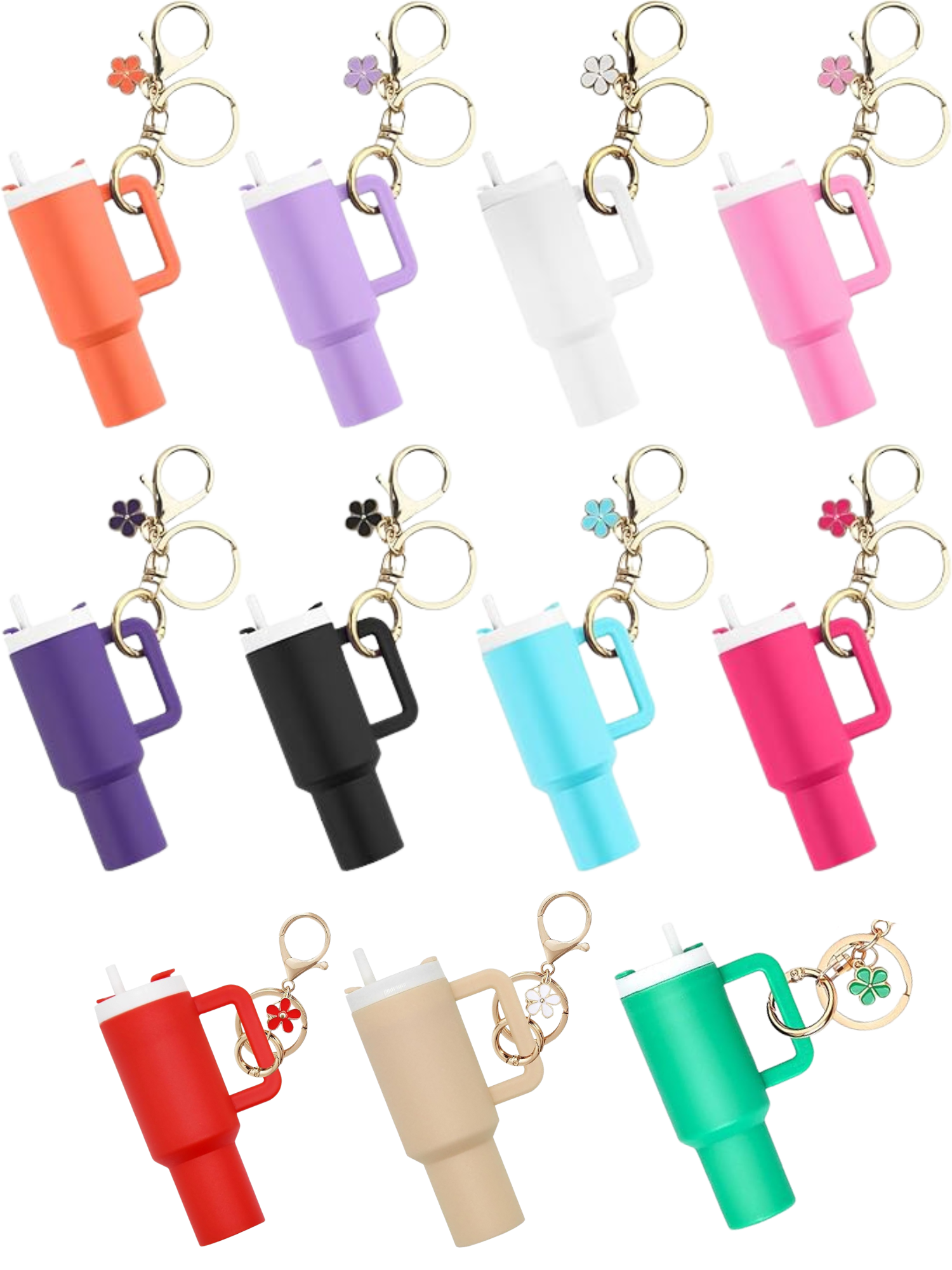 Mini Tumbler Keychain Blanks - 11 Colors