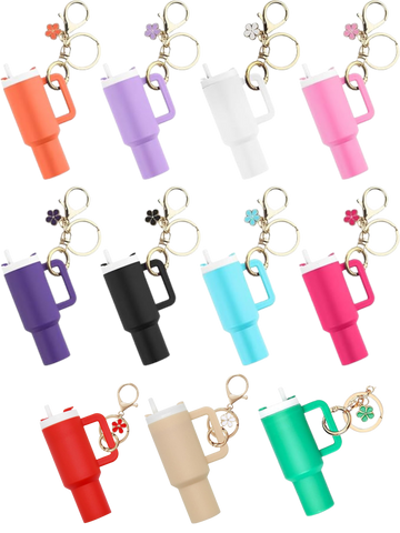 Mini Tumbler Keychain Blanks - 11 Colors