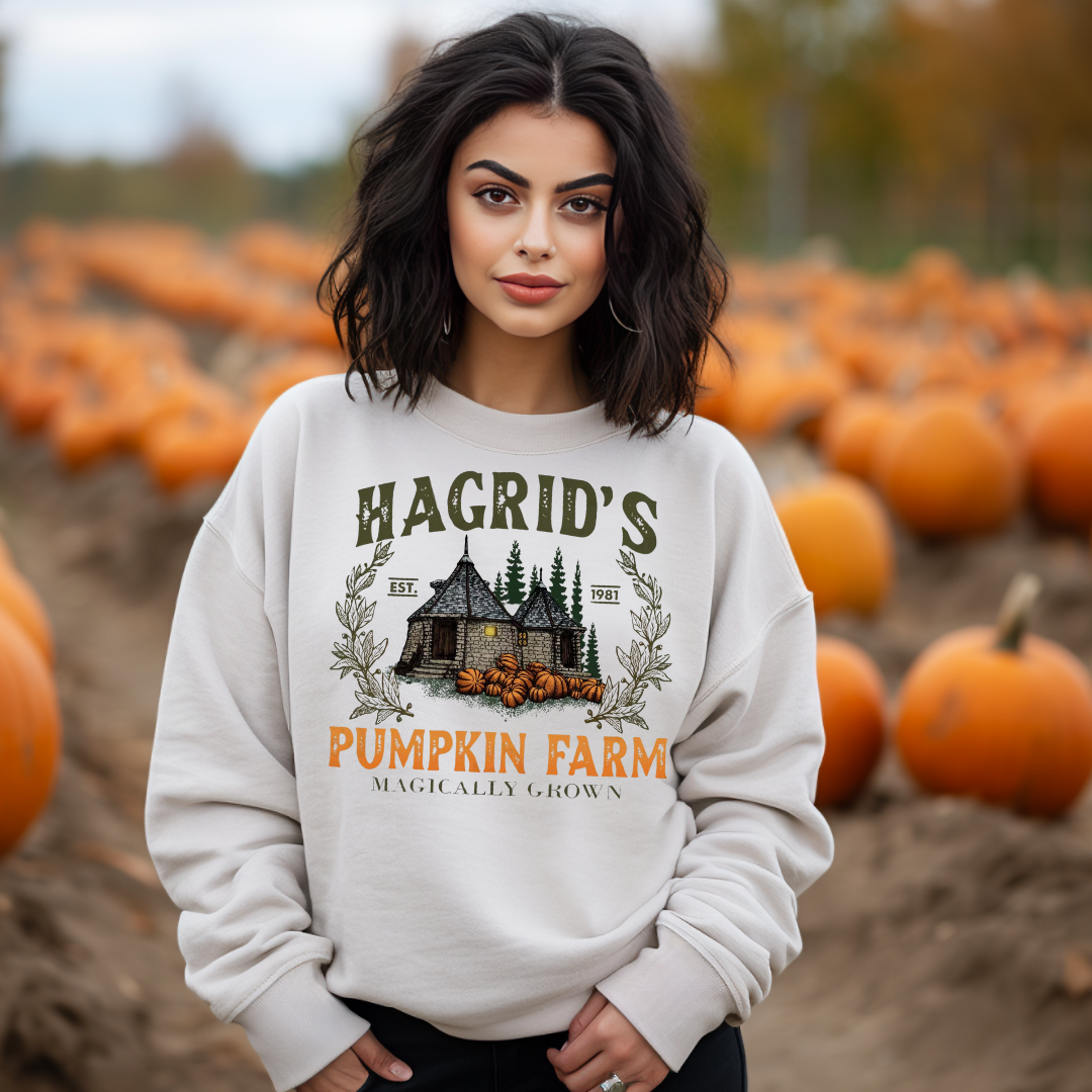 DTF Full Color TShirt Transfer - Hagrid's Pumpkin Patch