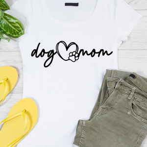 Dog Mom - Screen Print Transfer