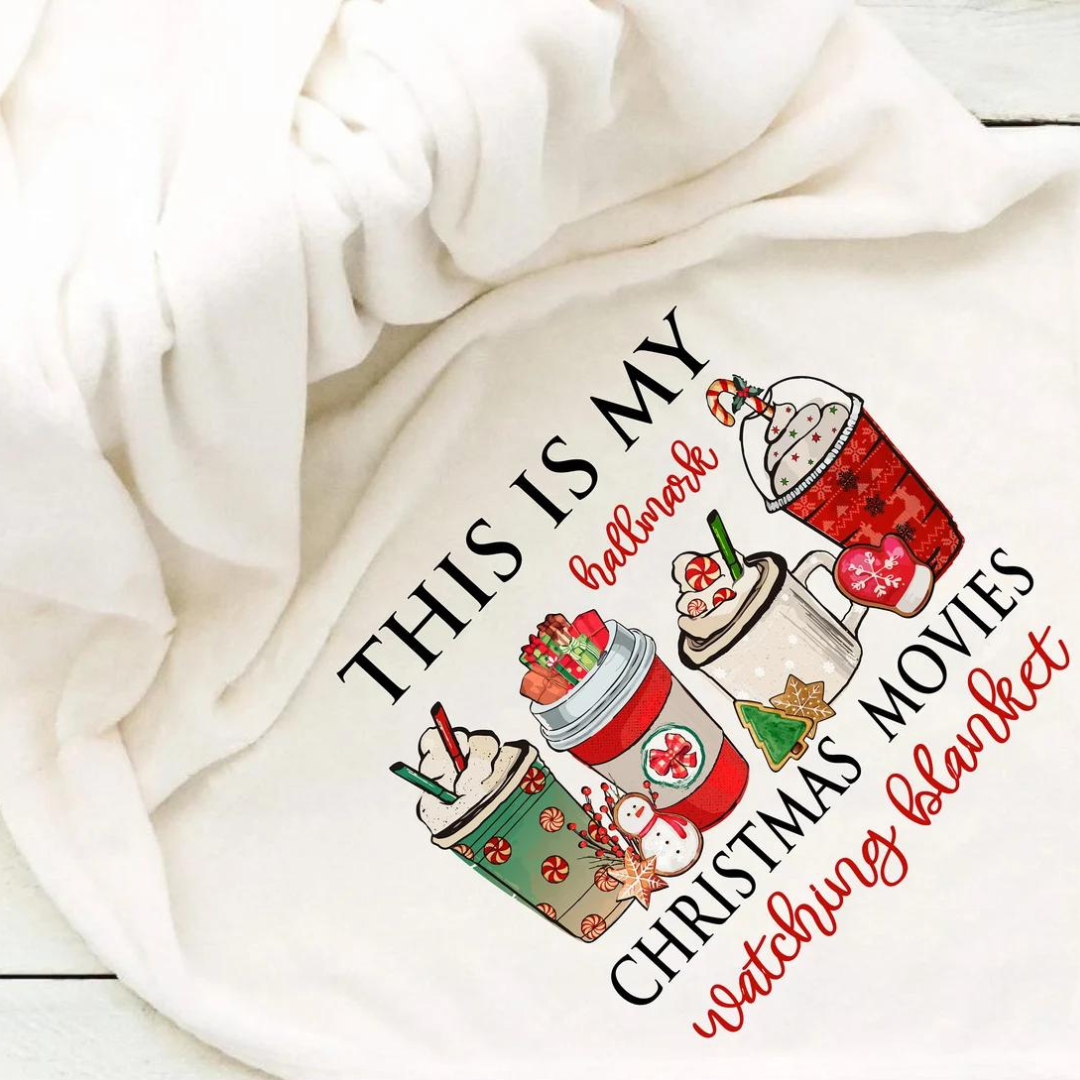 Hallmark christmas movie blanket sale