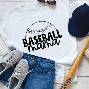 Baseball Mama - Screen Print Transfer