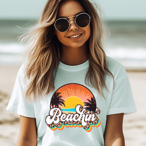 Beachin - Full Size DTF Full Color Transfer