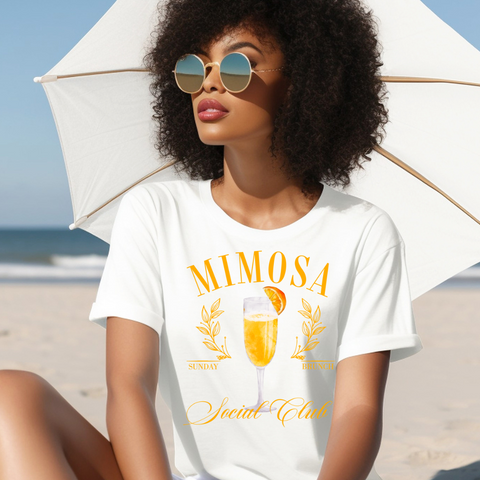 Mimosa - DTF Full Color TShirt Transfer