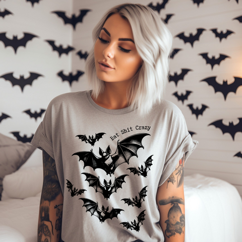 Bat Sh*t Crazy - Screen Print Transfer