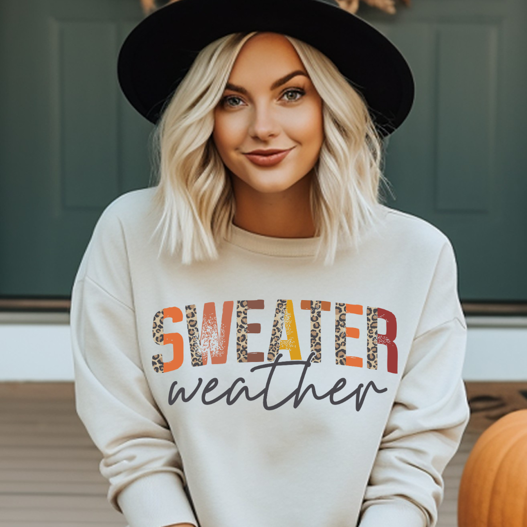 Sweater Weather - Thin Matte Clear Film Transfer