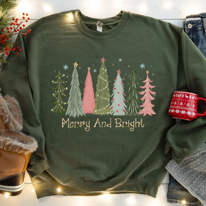 DTF Full Color TShirt Transfer - Merry & Bright