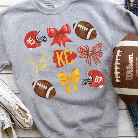 DTF Full Color Transfer - KC Bows Football